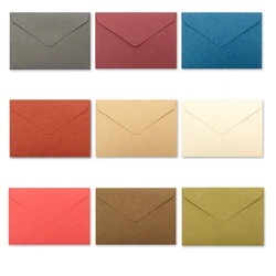 30pcs Envelope Kraft Paper 200g for Wedding Invitations Business Supplie 160x115mm Postcard Giftbox Packaging Storage Stationery