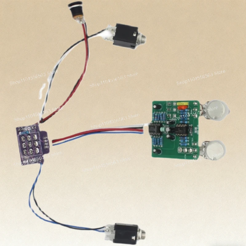 

DIY Электрогитарные эффекты ручной работы с привидениями, репродукция среднечастотных досок предварительных эффектов