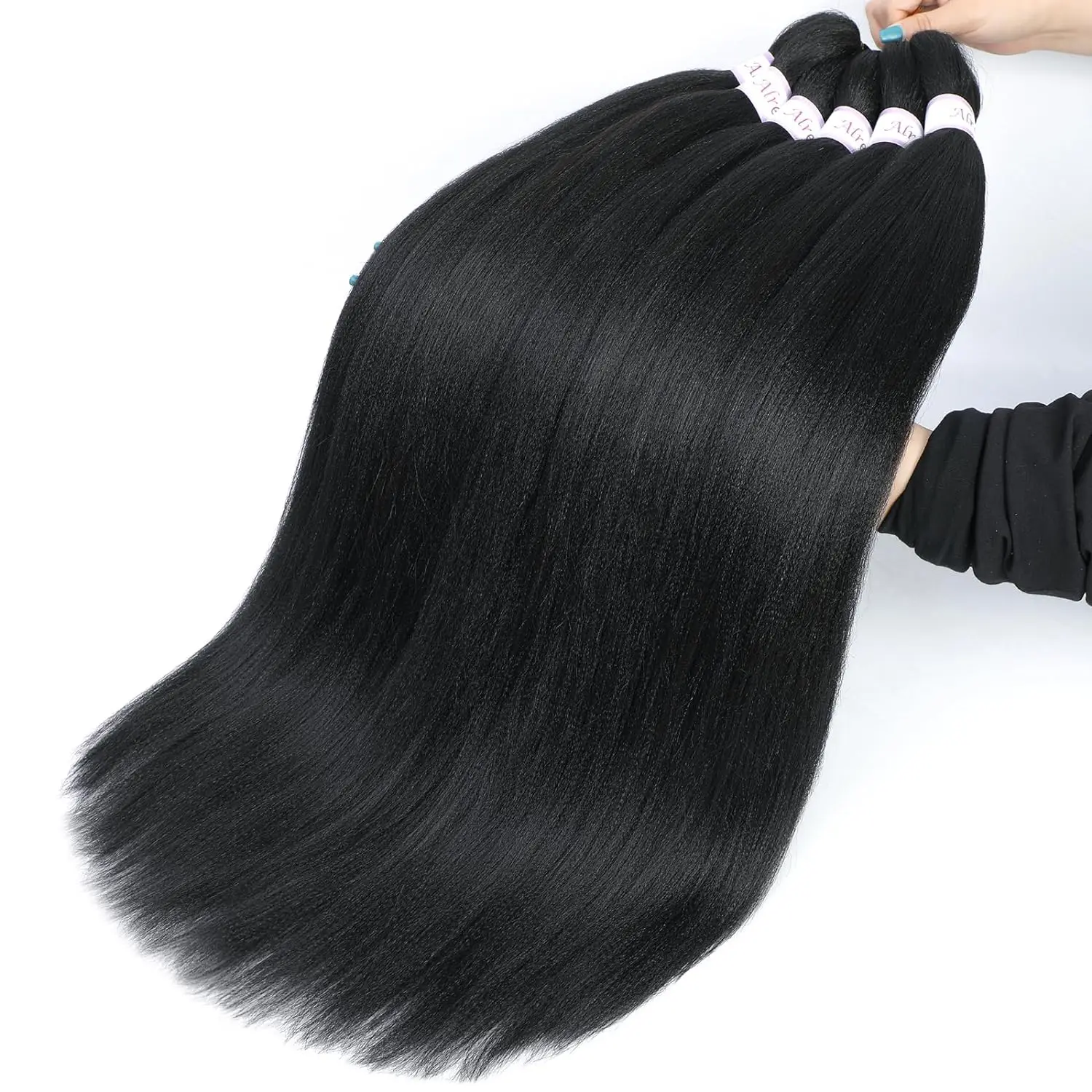Synthetic 26 Inch Colourful Pre Stretched Braiding Hair Extensions Long Braid 1 Packs  Professional Fiber Crochet Twist Braid