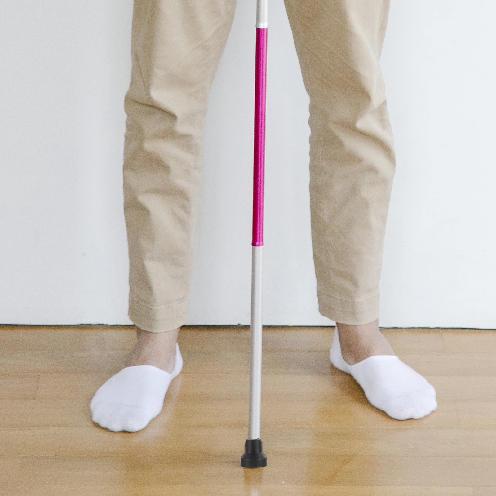 

4Pcs Cane Foot Pad Heavy Duty Rubber Trekking Pole Tip Protectors Non-Slip Crutch Tips for Hiking Walking Stability