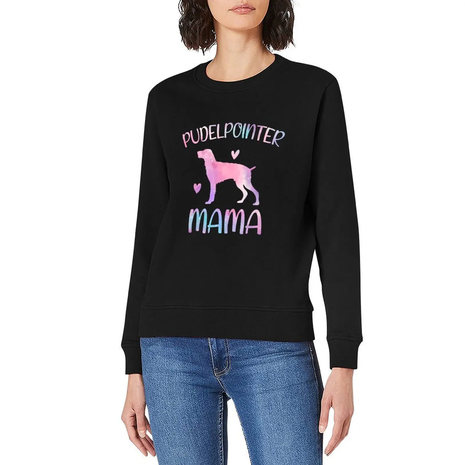 قميص Pudelpointer Mom، أمي الكلب المائية، Pudelpointer dog Mama الأم، Pudelpointer مالك أمي عيد الميلاد هدية عيد الميلاد