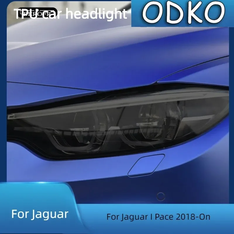 para-jaguar-i-pace-2018-on-farol-do-carro-pelicula-protetora-matiz-fumaca-preto-transparente-tpu-protecao-de-luz-adesivo-acessorios