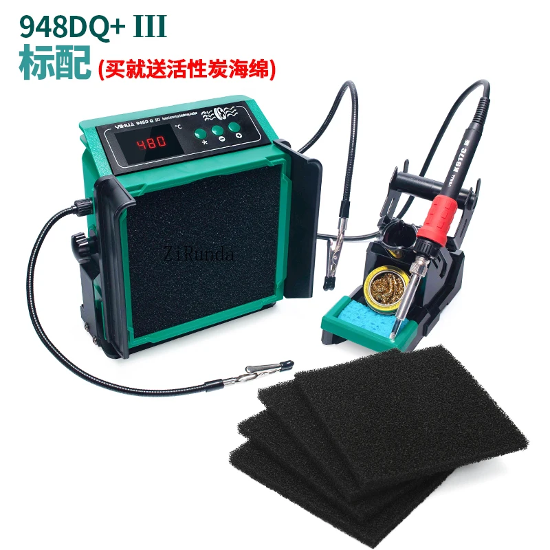 Lötgeräucherinstrument Elektrischer Lötkolben Rauchmaschine Rauchreiniger Schweißen Rauchen