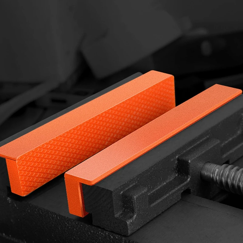 ABLU-6 Inch Vise Jaw Pad Magnetic Cover Multi-Purpose Protector For Metal Bench Vise Machine Tool