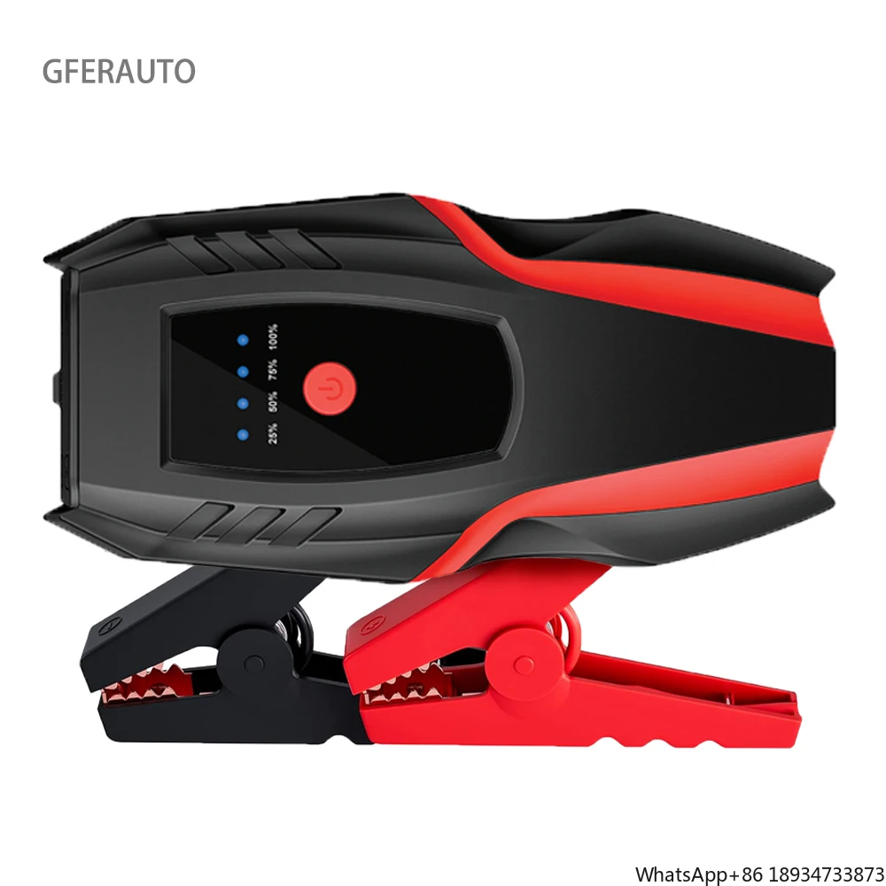 Gferauto 12v 22000mWh High Power Jump Starter Power Bank Multi-Function  Lithium Battery Booster Pack Car Jump Starter Portable