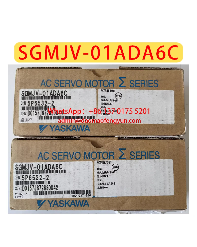 SGMJV-01ADA6C Brand New Servo Motor Original Genuine，Fast Shipping