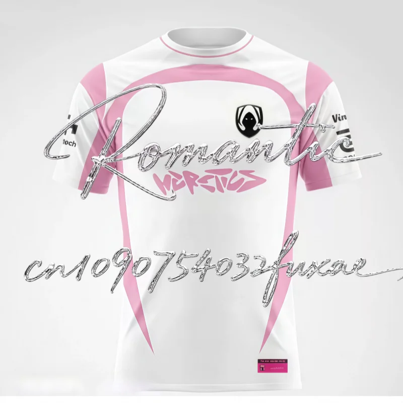 فريق Heretics 2025 أبطال جيرسي الرجال والنساء فريق ثلاثية الأبعاد تي شيرت LOL VALORANT CS2 Esports Club قمة كبيرة #2