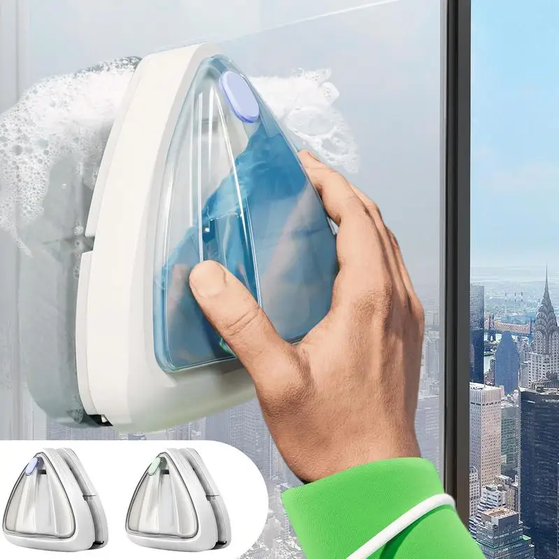 Double Sided Magnetic Glass Window Cleaner For Household Use Washing Brush Cleaning Tool For Hotel Home School Work Area