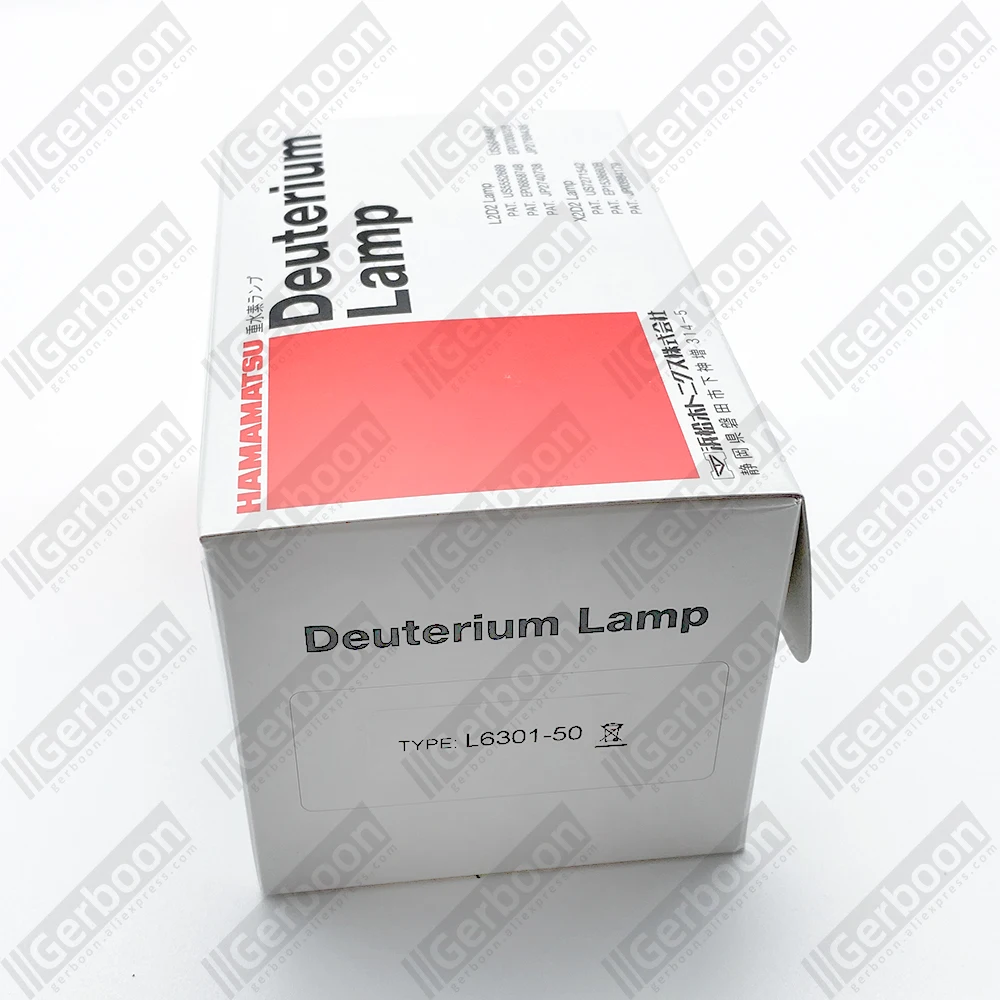 

Original Hamamatsu L6301-50 L2D2 Deuterium Lamp for Spectrophotometer AA-7003F LC-UV100 DX22705J