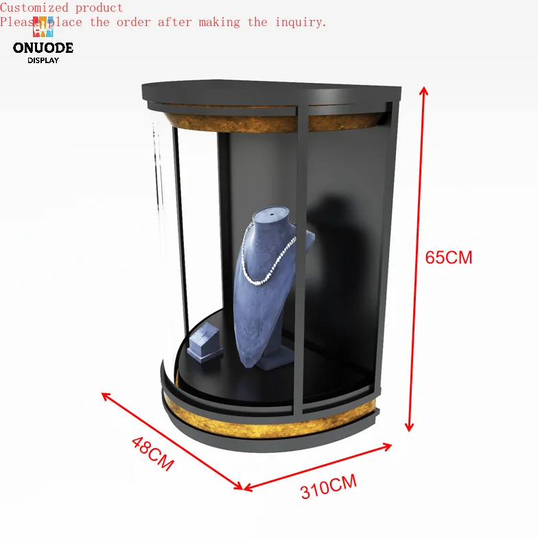 

Custom.Custom Luxury LED Light Wall Mounted Jewelry Displays Store Layout Designs for Jewelry Retail Store