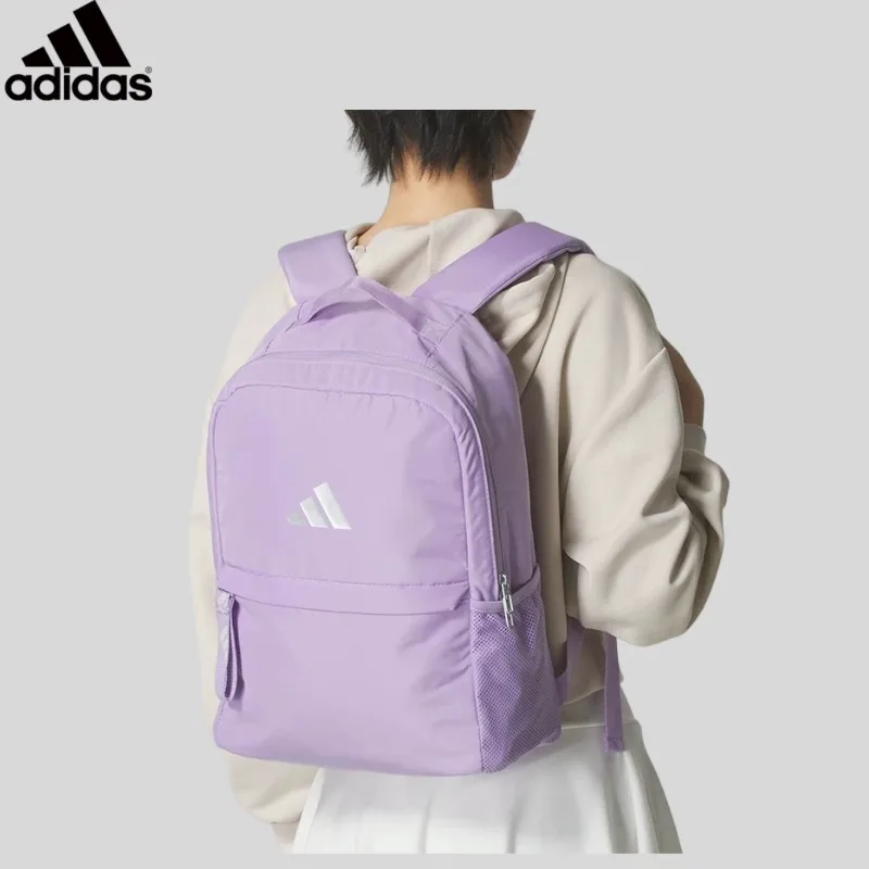 Adidas Men's and Women's Bags, Backpacks, Shoulder Bags, New Model 26, Sports Bags, Purple Travel Backpack, School Bag, JM2737