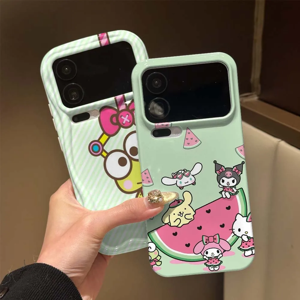 Art Keroppi Cute für Xiaomi Mi 17 15 12T 11 11X 11i Lite 5G Pro Max Wave Case Hard Phone Case Cover