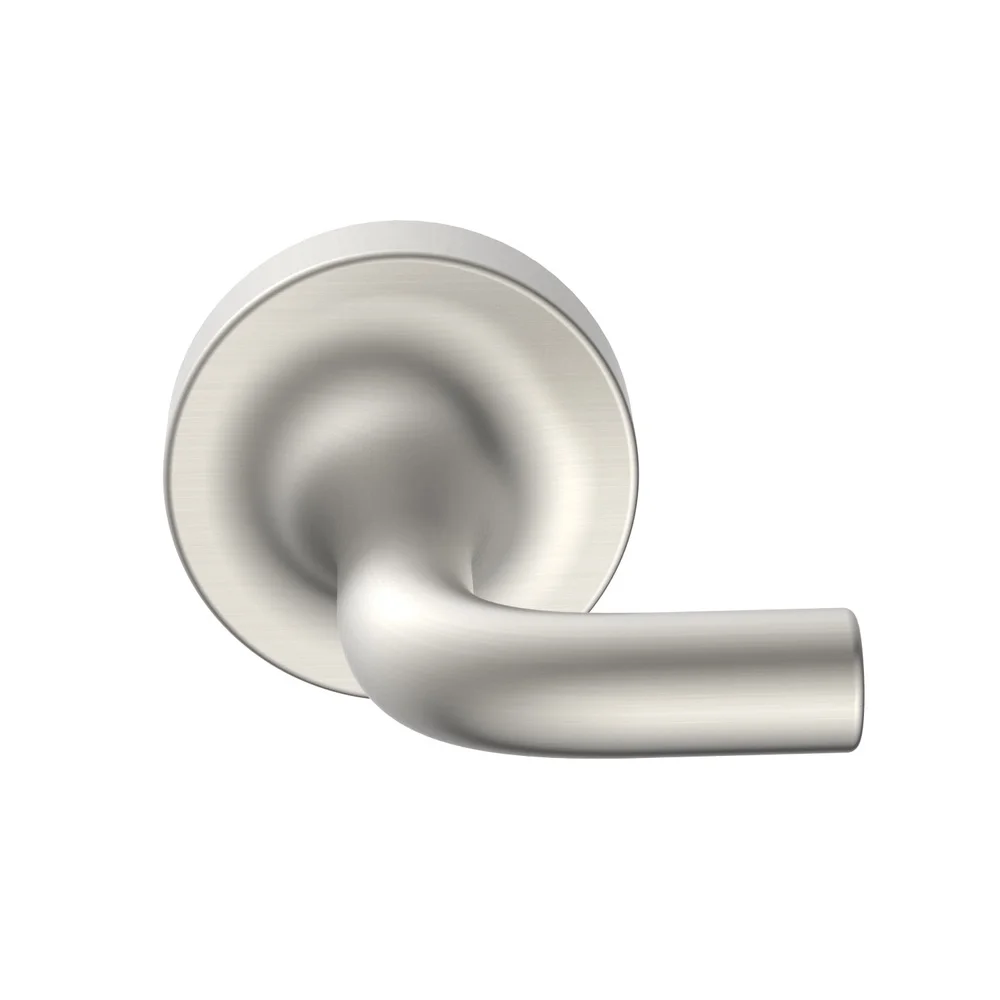 2 Pack Modern Wall Mount Robe Hook Satin Nickel Easy Installation Rust Resistant Bathroom Accessories Hardware Included
