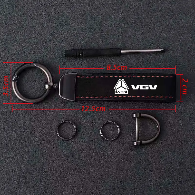 سلسلة مفاتيح السيارة الفاخرة للرجال والنساء ، حامل حلقة متين ، مشبك حدوة الحصان ، إكسسوارات الموضة ، VGV ، VX7 ، U70Pro ، U75PLUS ، U75 ، TX7