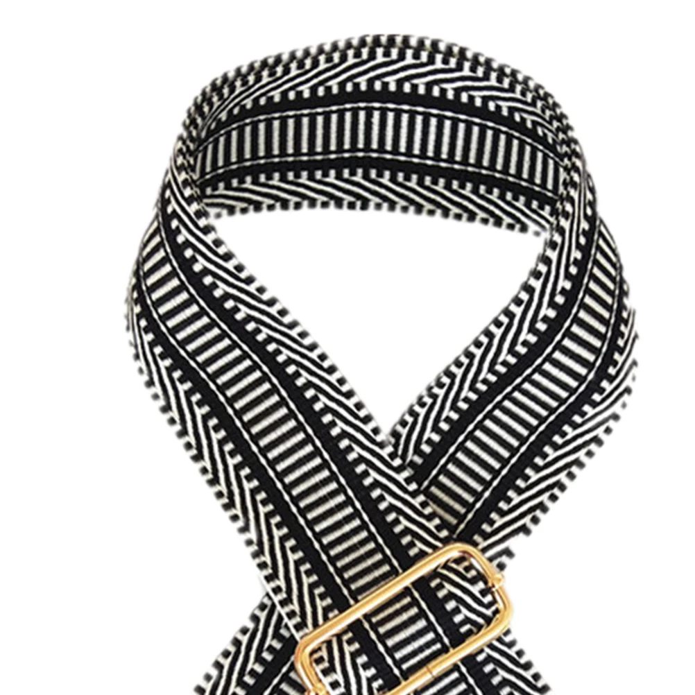 

All-match Bag Strap Handbag with Buckle Wide Shoulder Straps Clutch Clip Replacement