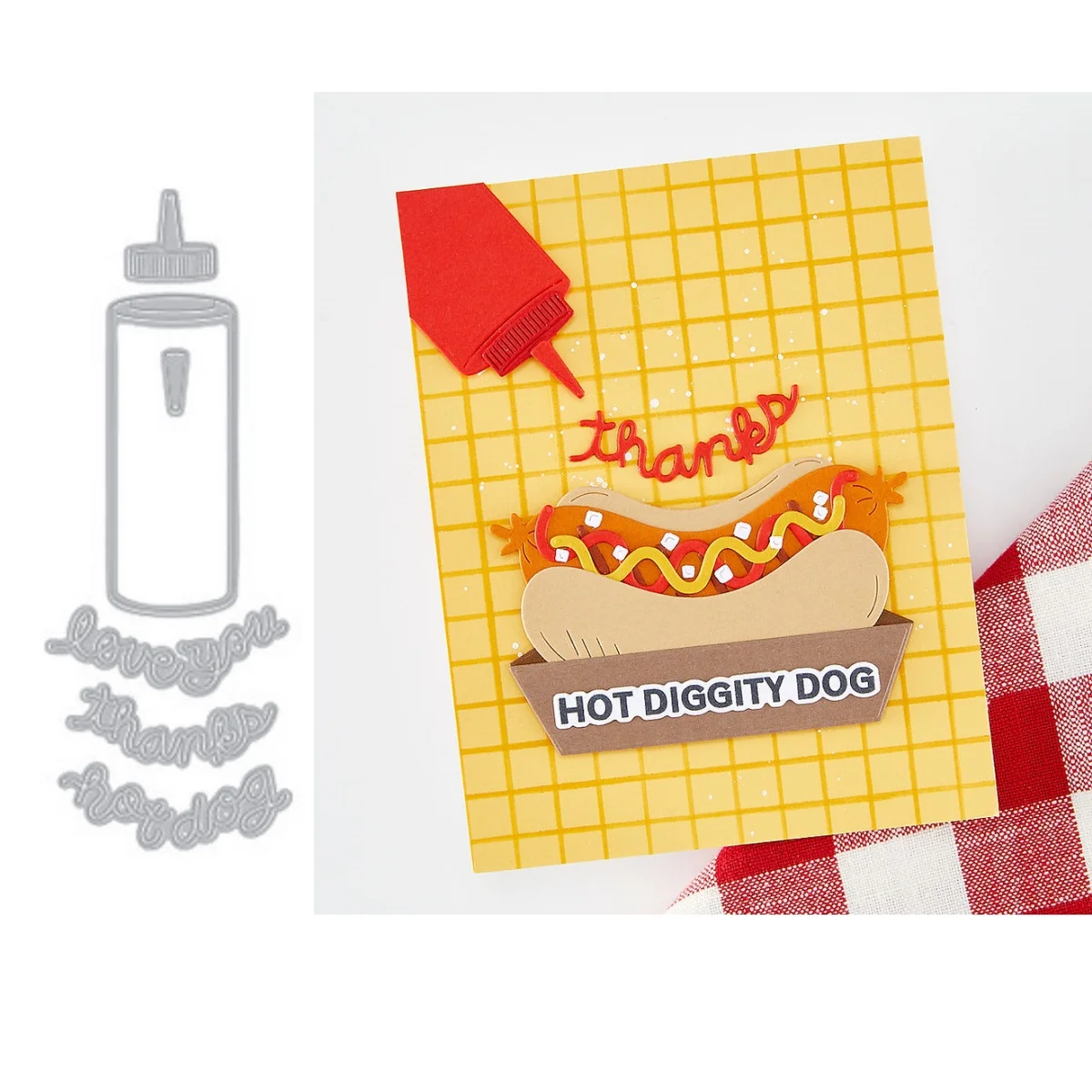 

Squeeze Bottle Metal Cutting Dies for DIY Making Card Scrapbook Embossed Paper Album Craft Supplies Template Decoration