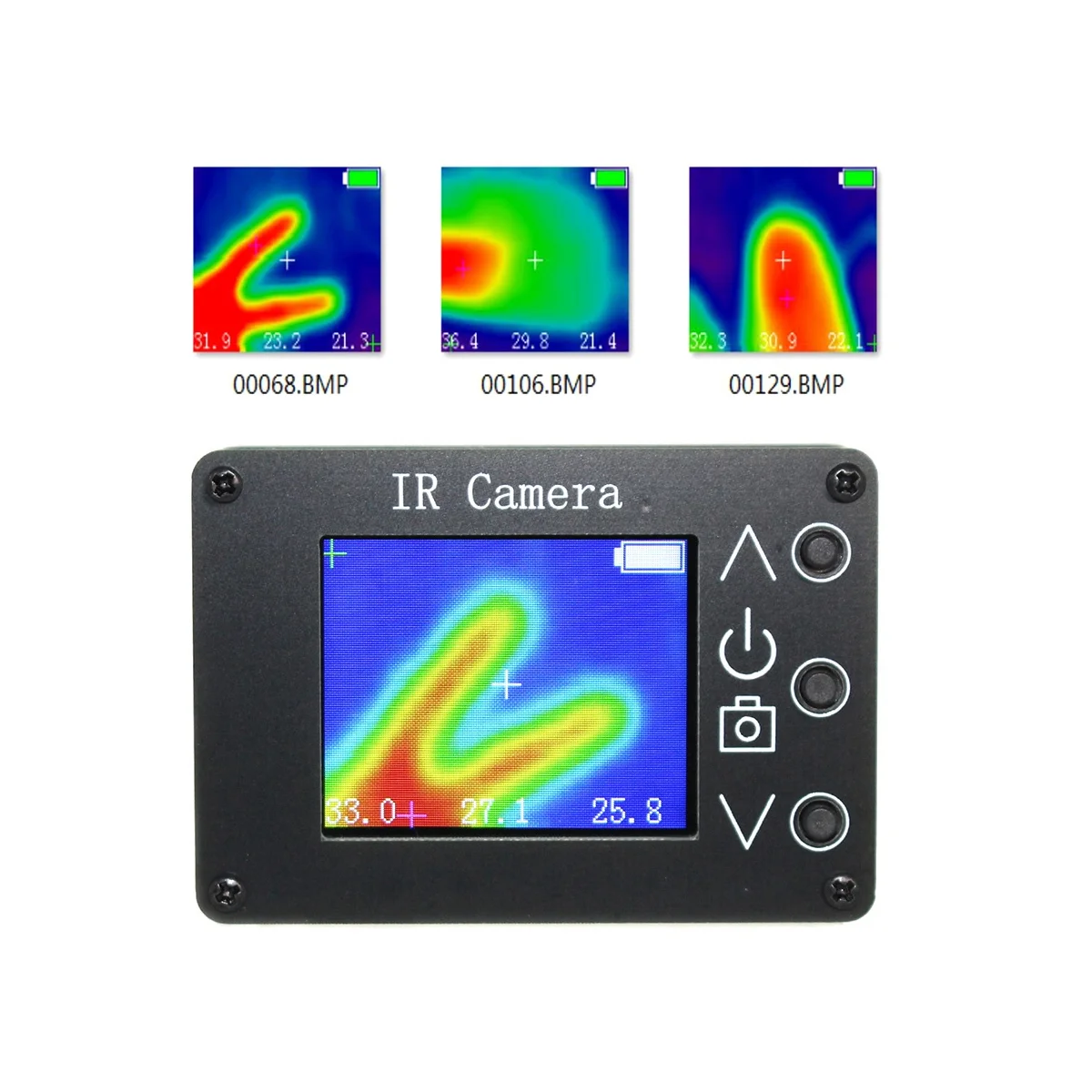 

MLX90640 Thermal Imager 1.8 Inch LCD Digital Infrared Thermal Imager DIY Thermal Imager Temperature Detection Tool