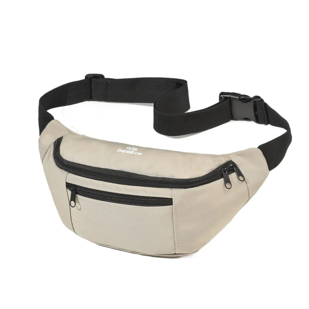 

Large Capacity Sports Chest Bag Oxford Cloth Waterproof Mobile Phone Bag Korean Style Multifunctional Men Waist Bag Travel