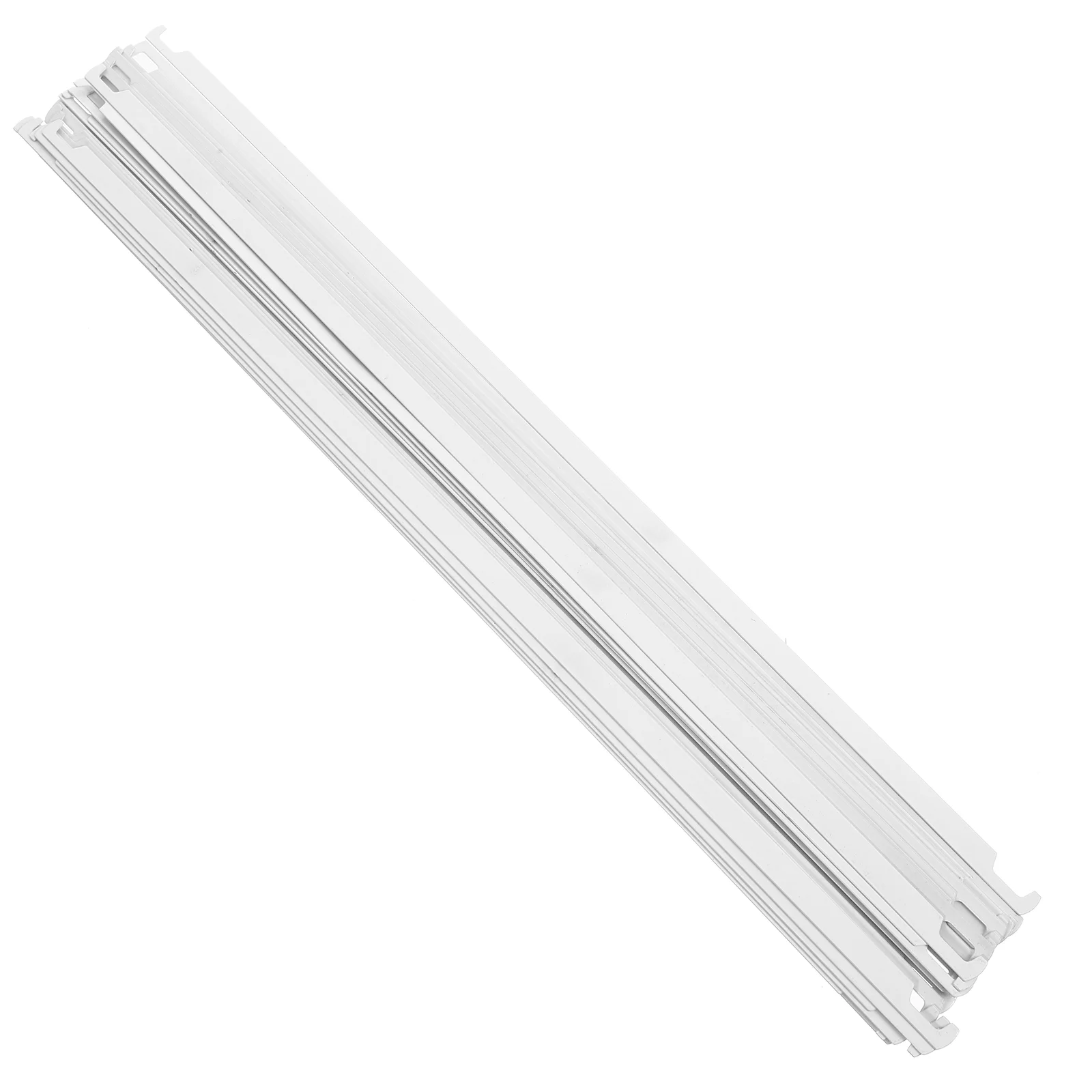

25 Pcs Folder Hook Bills Holder File Bar Delicate Receipts Organizer Hanging Frame Office Supplies Portable