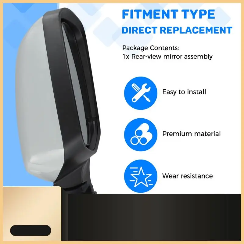 

Rearview Mirror Assembly Car Rearview Mirror Reflector For Subaru Legacy 2010-2012 Outback 2010 2011-N30R