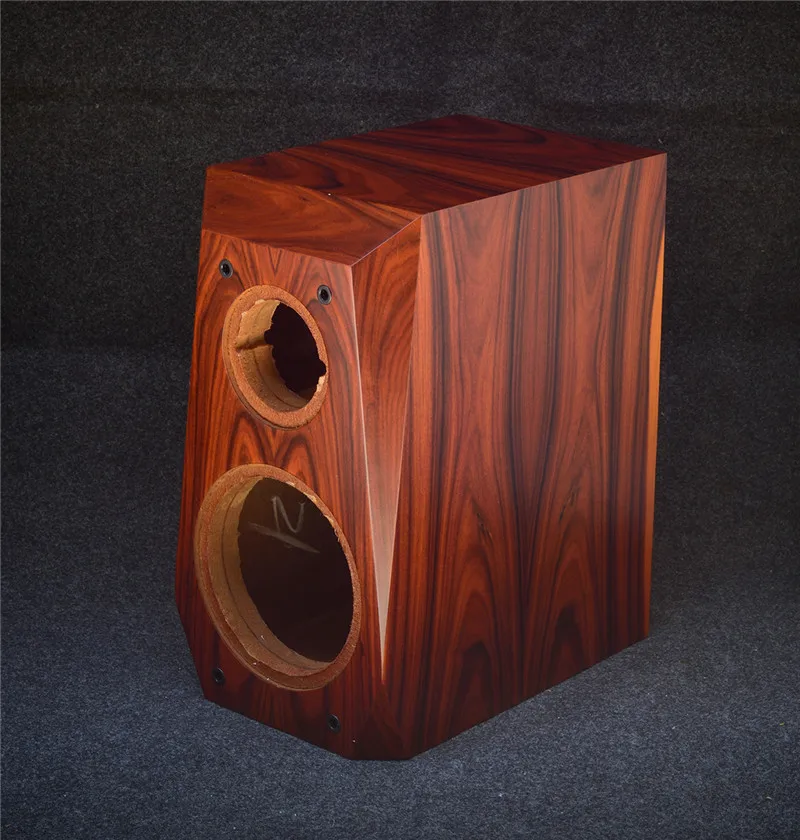 L-060 HiFi Empty Speakers Cabinet Maple Leaf Sound 6.5-inch Fever High-end Bookshelf Empty Speaker Box