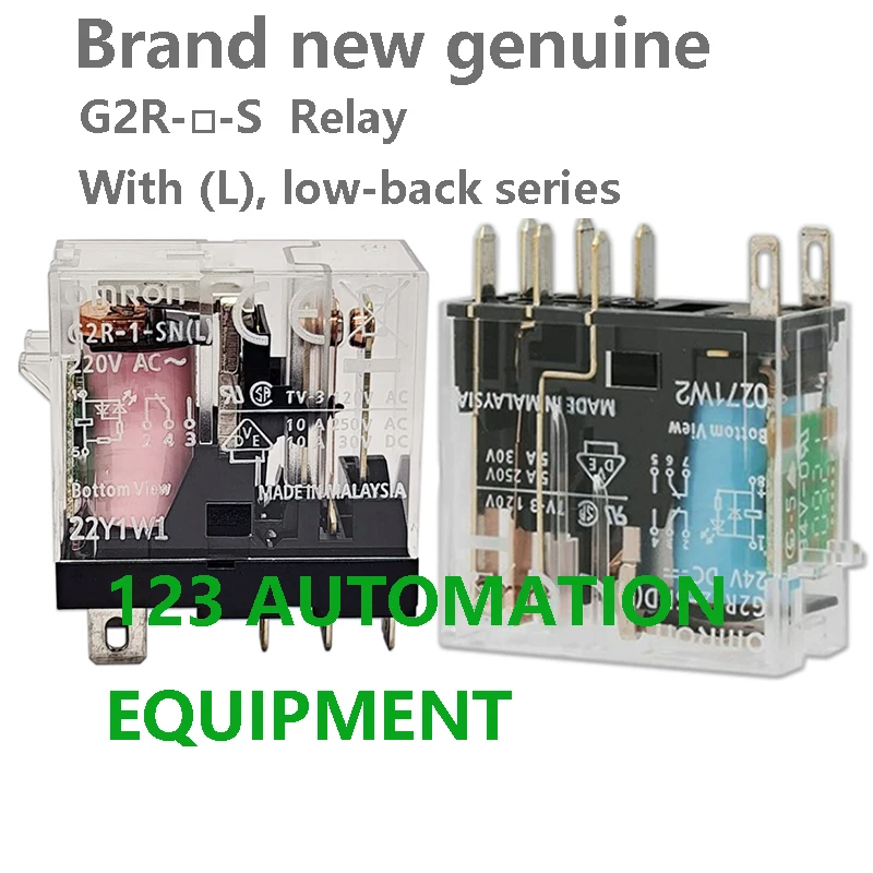 10PCS Authentic New Omron G2R-1-SN(L) G2R-1-SND(L) G2R-2-SN(L) G2R-2-SND(L) Relays AC220(L) DC24(L) Power Relay