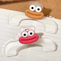 Funny Book Folder Clip Simple Reading Aid Fixed Book Holder Creative Design Practical Note Holder For Bookstore Kawaii Paperclip 3