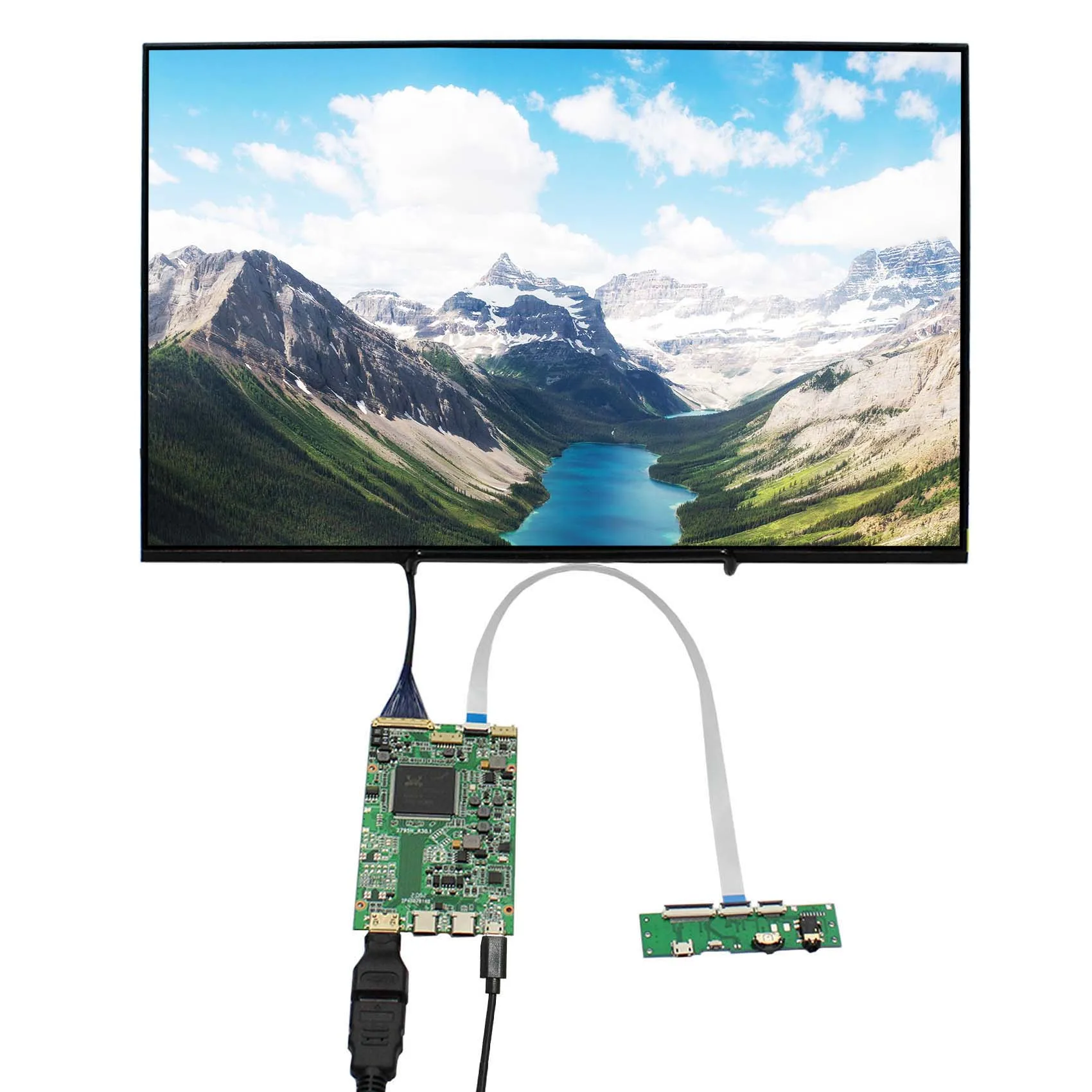 

16..0inch MNG007DA1-1 2560X1600 IPS 120Hz LCD Screen With Mini HD-MI Type C LCD Controller Drive for Laptop R9000P R9000K Panel