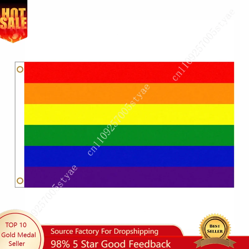 

LGBT Flag Gay Pride Hanging Home Decoration Rainbow Flag Wall decoration Sign Banner Poster For Outdoor indoor 90x150cm