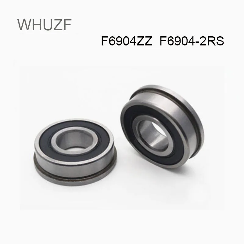 

F6904ZZ F6904-2RS Flange Bearing 5PCS 20x37x9mm ABEC-5 Double Shielded Deep Groove Flanged F6904ZZ Ball Bearings F6904-2RS