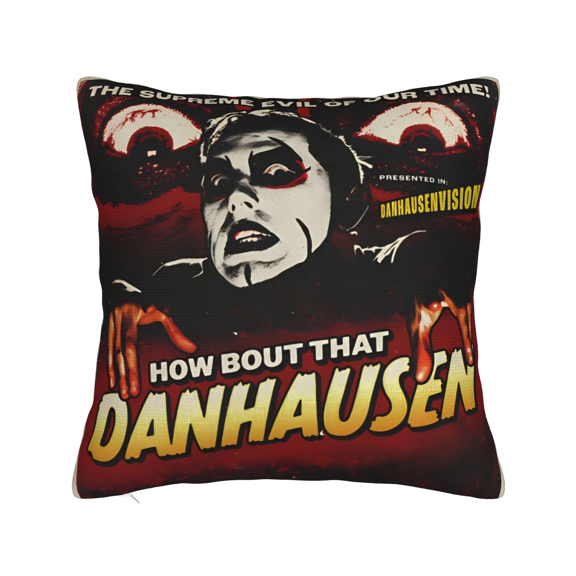 Danhausen Wrestlers Wrestling Square Pillowcases Polyester Living Room  Cushion Cover Cute Decorative Pillowcase 40*40
