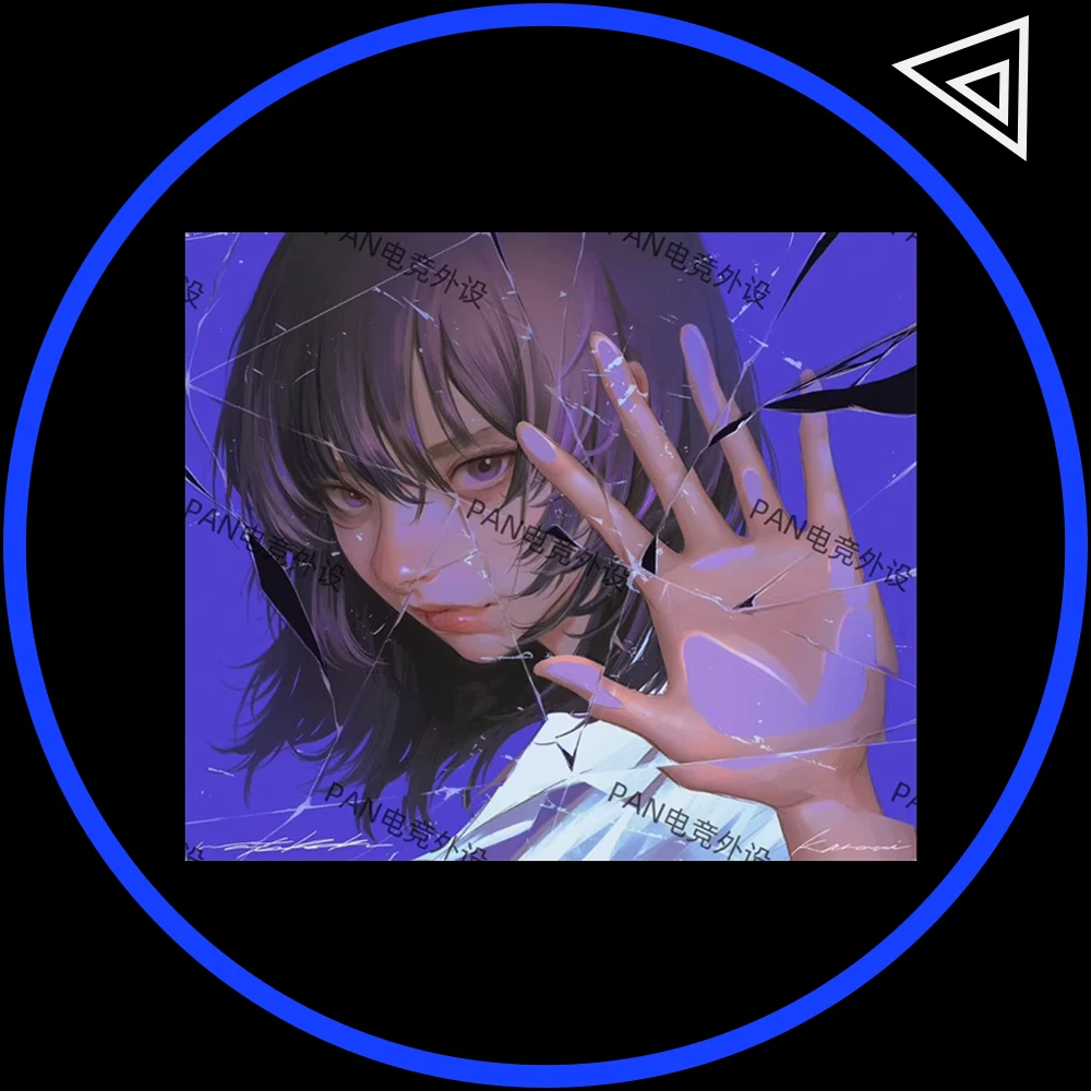 

PAN Esports KANAMI SAI Duplicate Same Glass Mousepad Smooth Control FPS Mouse Pad Full Covering Primer For CSGO Pc Accessories