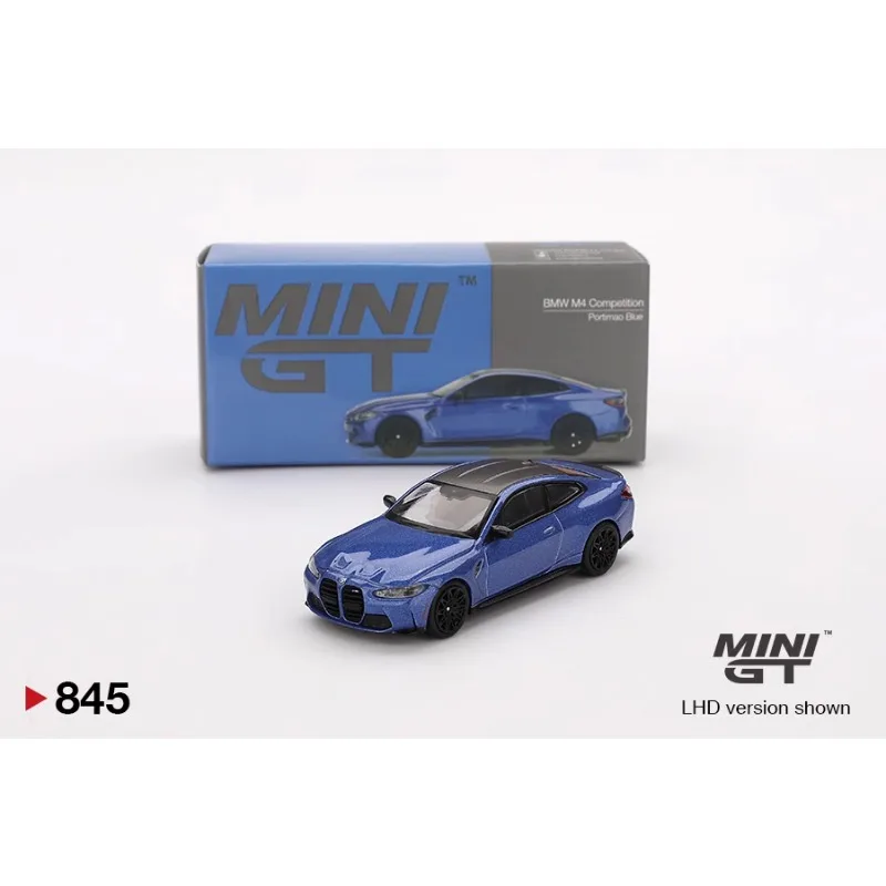 

Стандартный 1:64 BMW M4 Competition 845 # Модель автомобиля из литого под давлением сплава, игрушка для мальчиков, подарок на детский фестиваль, украшение для взрослых.