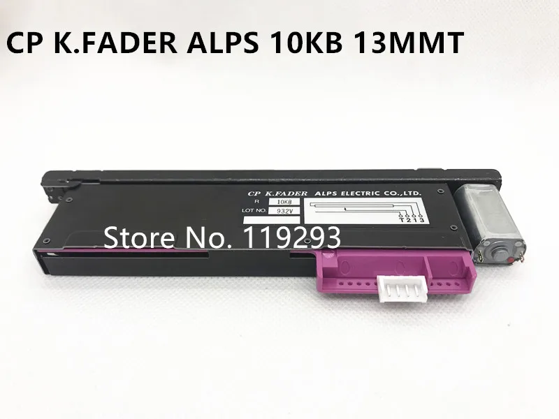 

[BELLA] CP K.FADER ALPS ELECTRIC CO, LTD. 10 КБ раздвижной прямой набор потенциометра фейдера с ЧПУ