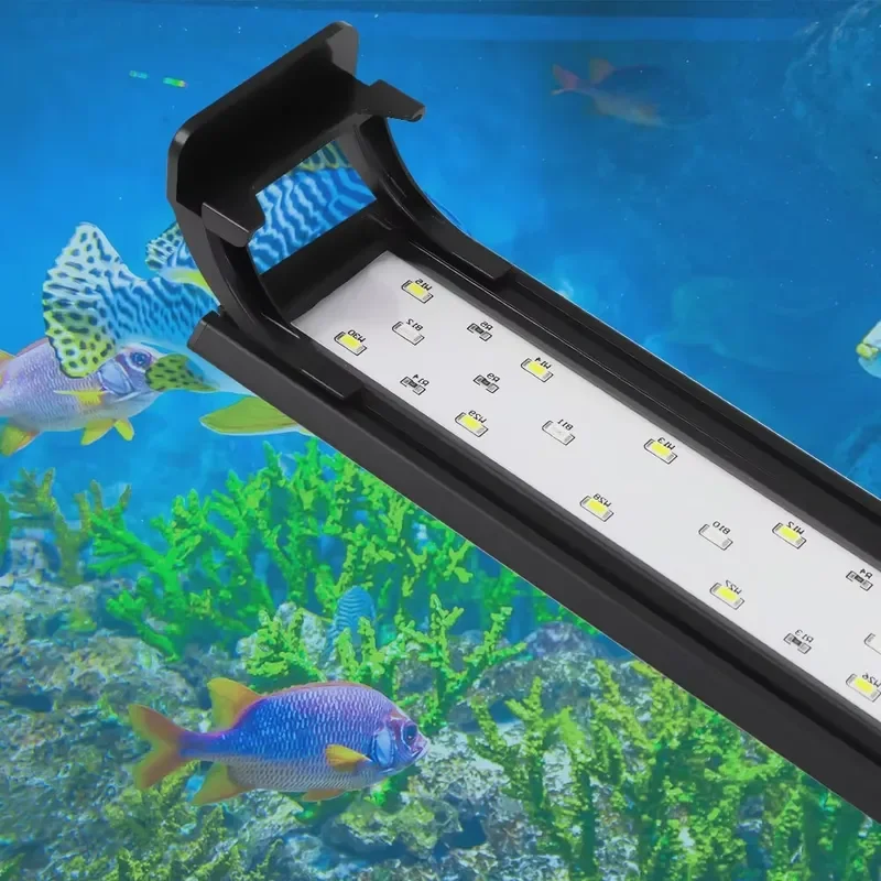 120cm RGBW LED Aquarium Light for Freshwater and Saltwater Reef Tank Lighting Equipment Decorative Accessories