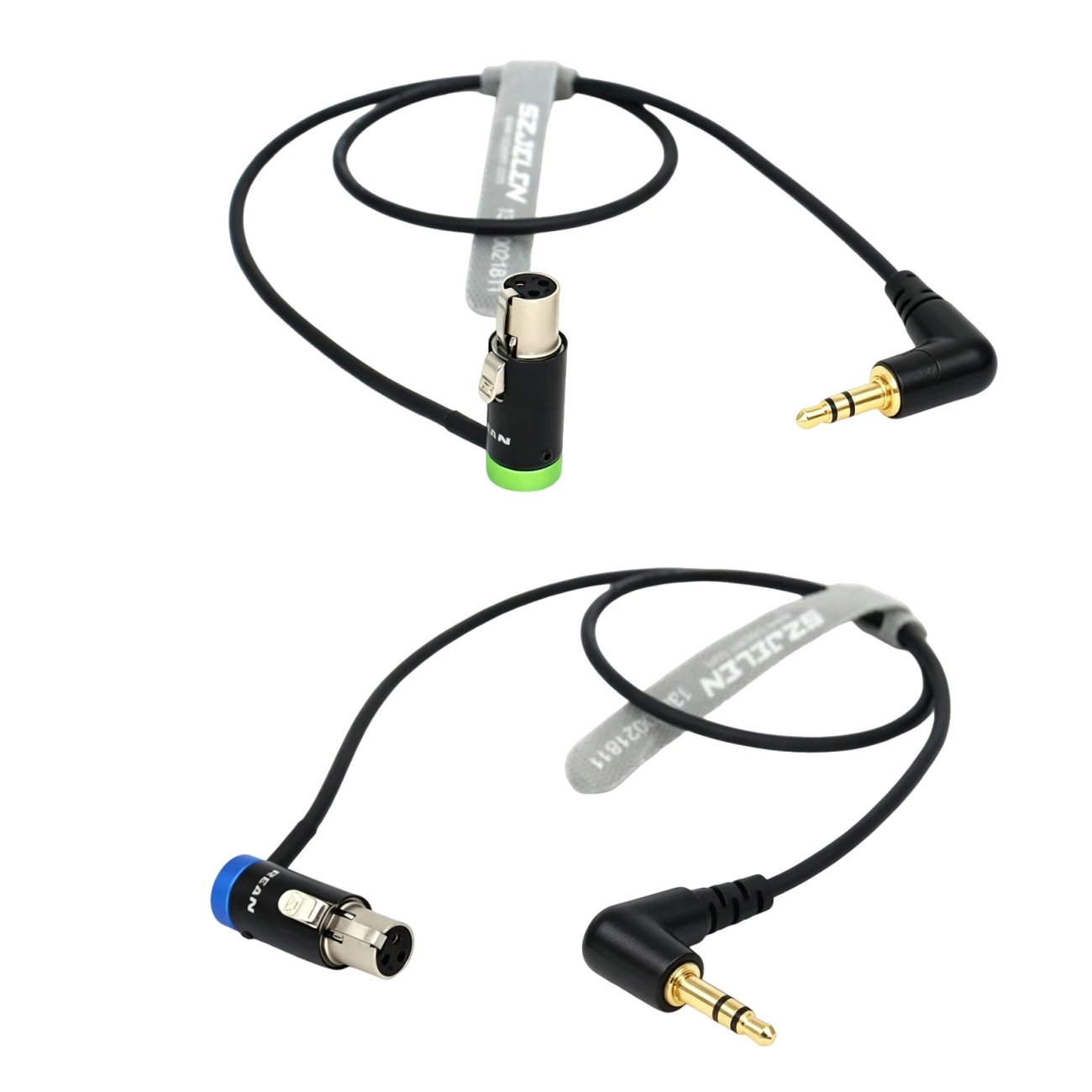 Audio Cable Low-Profile TA3F Female to 3.5mm-TRS Right Angle for Sennheiser EK 2000| Sony UWP| Sound Devices 633 688