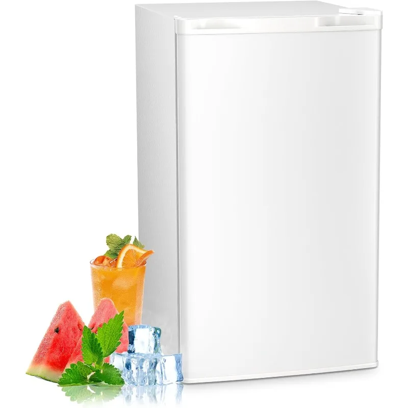 نجم القطب الجنوبي 3.2 قدم مكعب. ثلاجة صغيرة مع فريزر، ثلاجات صغيرة مع منظم حرارة قابل للتعديل، ضوضاء منخفضة، موفرة للطاقة