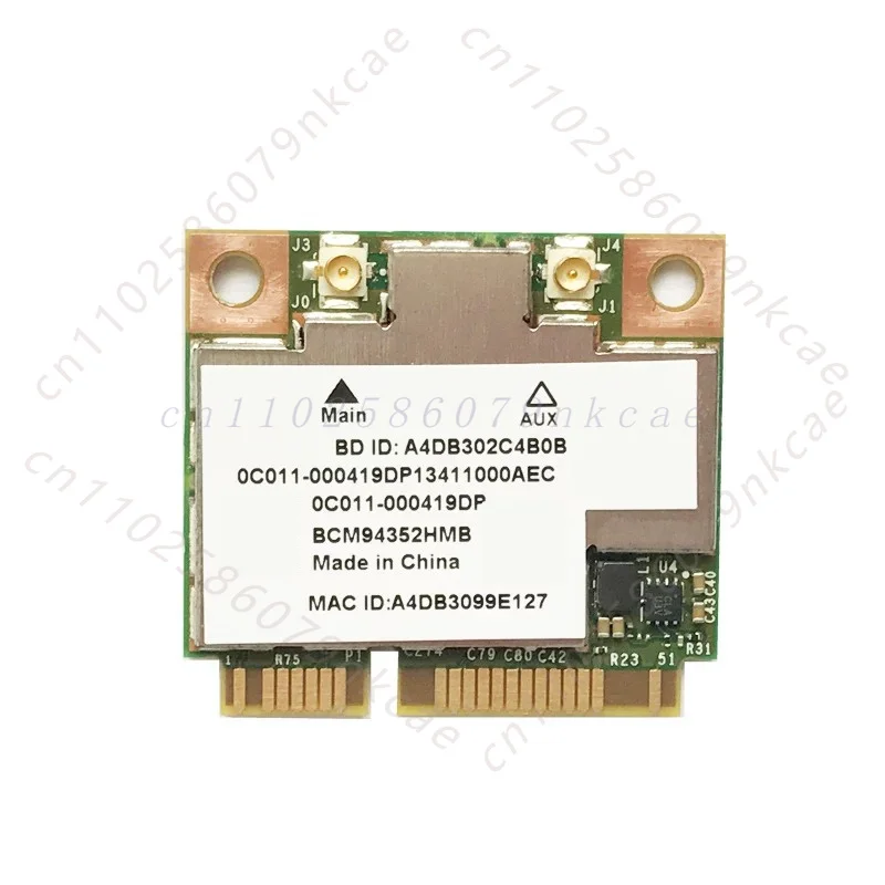 For BCM94352HMB desktop notebook built-in wireless network interface card dual band, thousand M Bluetooth 4.0