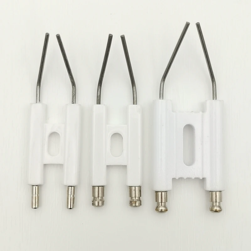 Waste Oil Burner Ceramic Ignition Needle Double Pin Boiler Ignitor Electrode Burning Machine Fuel Oil Gas Stove Spark Electrode