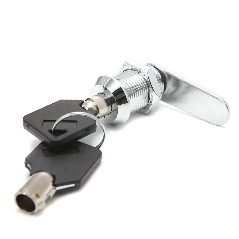 Drawer Lock For Door Mailbox Cabinet Cupboard 2 Keys 16-30mm