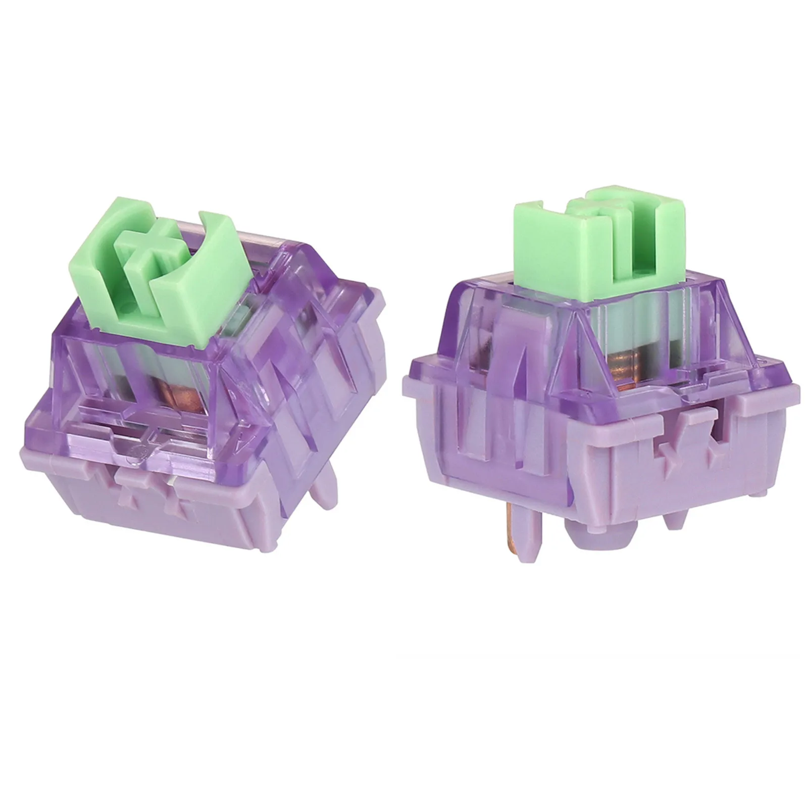 70/90/100/110Pcs DUROCK Lupine Linear Switch 62g Bottoms Out Extended Spring Linear Switches