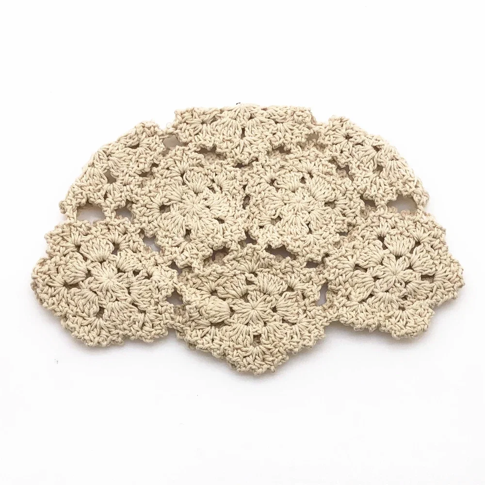 Ręcznie robiona szydełkowa koronkowa pusta głowa Wiosna i lato Retro Casual Turban Fashion Melon Leather Mesh Hat