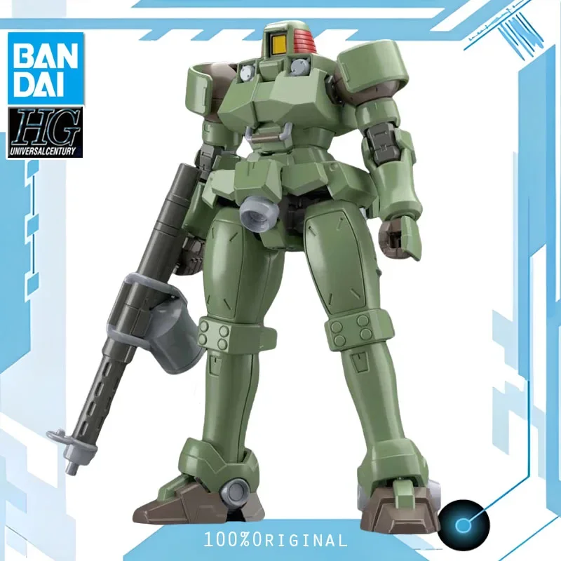 BANDAI Anime HG 1/144 OZ-06MS LEO, новый мобильный отчет, набор моделей Gundam в сборе, пластиковая экшн-игрушка, фигурка в подарок