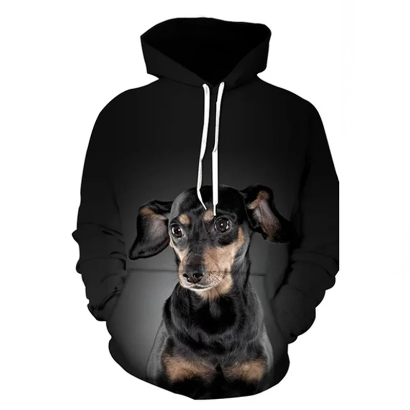 Cute Dog Colorful Fashion Style 3D Printed Hoodies Unisex Pullovers Hoodie Casual Street Top Tracksuit