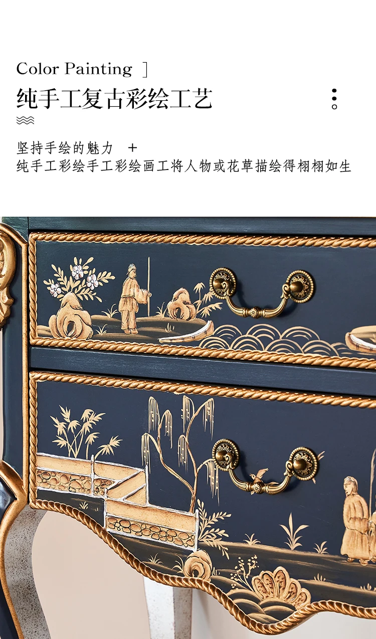 French Chinese wine cabinet storage against the wall with glass European storage cabinet