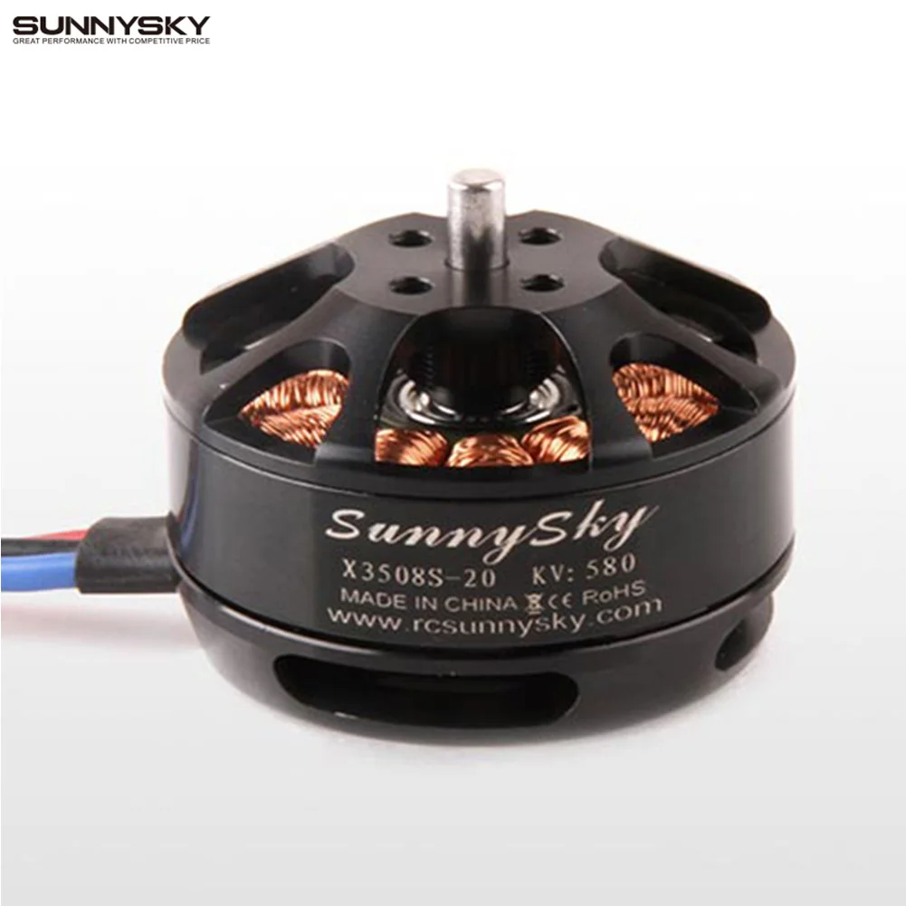 SUNNYSKY X3508S 380KV 580KV 700KV 4S 1.5kg 200W Brushless Motor for Rc Multi-rotor Copter Airplane