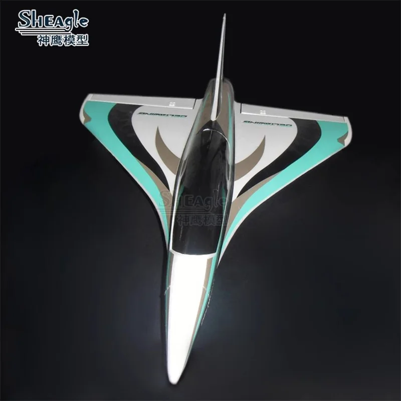 Blackbird Rc Plane 50mm 11 Blade High-speed Culvert High-speed Delta Wing Electric Fixed Wing Remote-controlled Aircraft Model