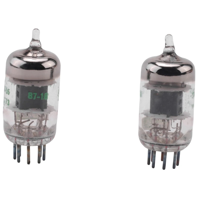 2PCS GE5654W GE5654 Vacuum Tube Valve Vacuum Electronic Tube Upgrade For 6J1 6M1 6AK5 6J1P EF95 Pairing Audio Amplifiers