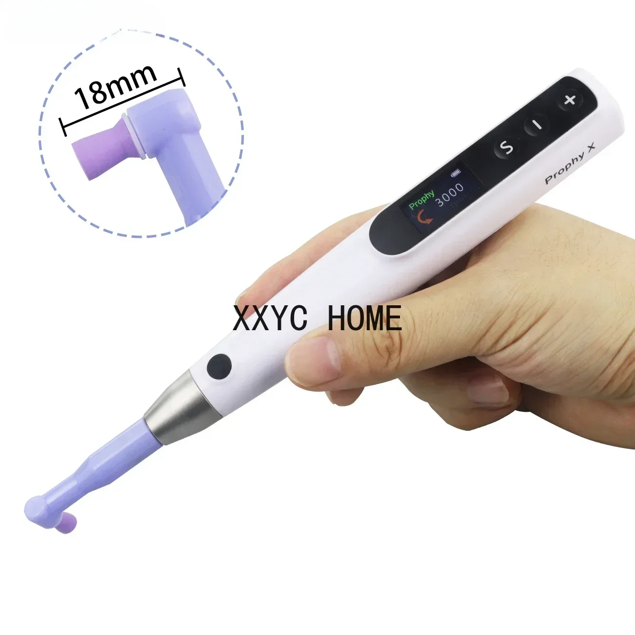 Dental Electric Polishing Machine Wireless Polishing Instrument with Prophy Angles Machine 3000rpm Rechargeable