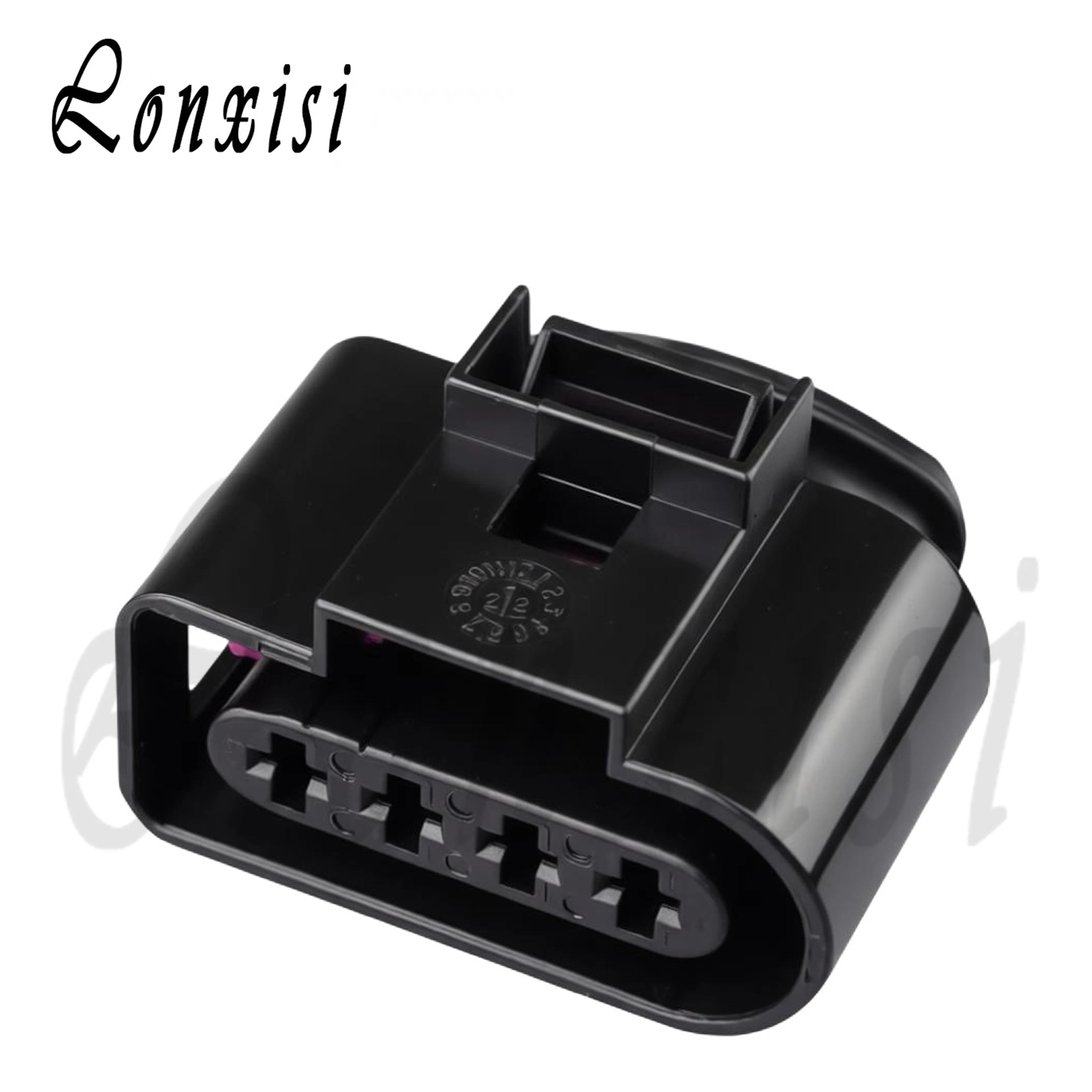 

1 Set 4 Pin Female Automotive Waterproof Connector Ignition Coil Plug 4B0973724 With Pins For VW Audi 4B0 973 724